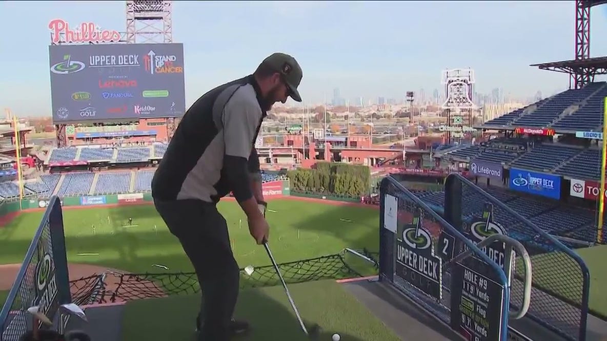 Upper Deck Golfing at Citizens Bank Park